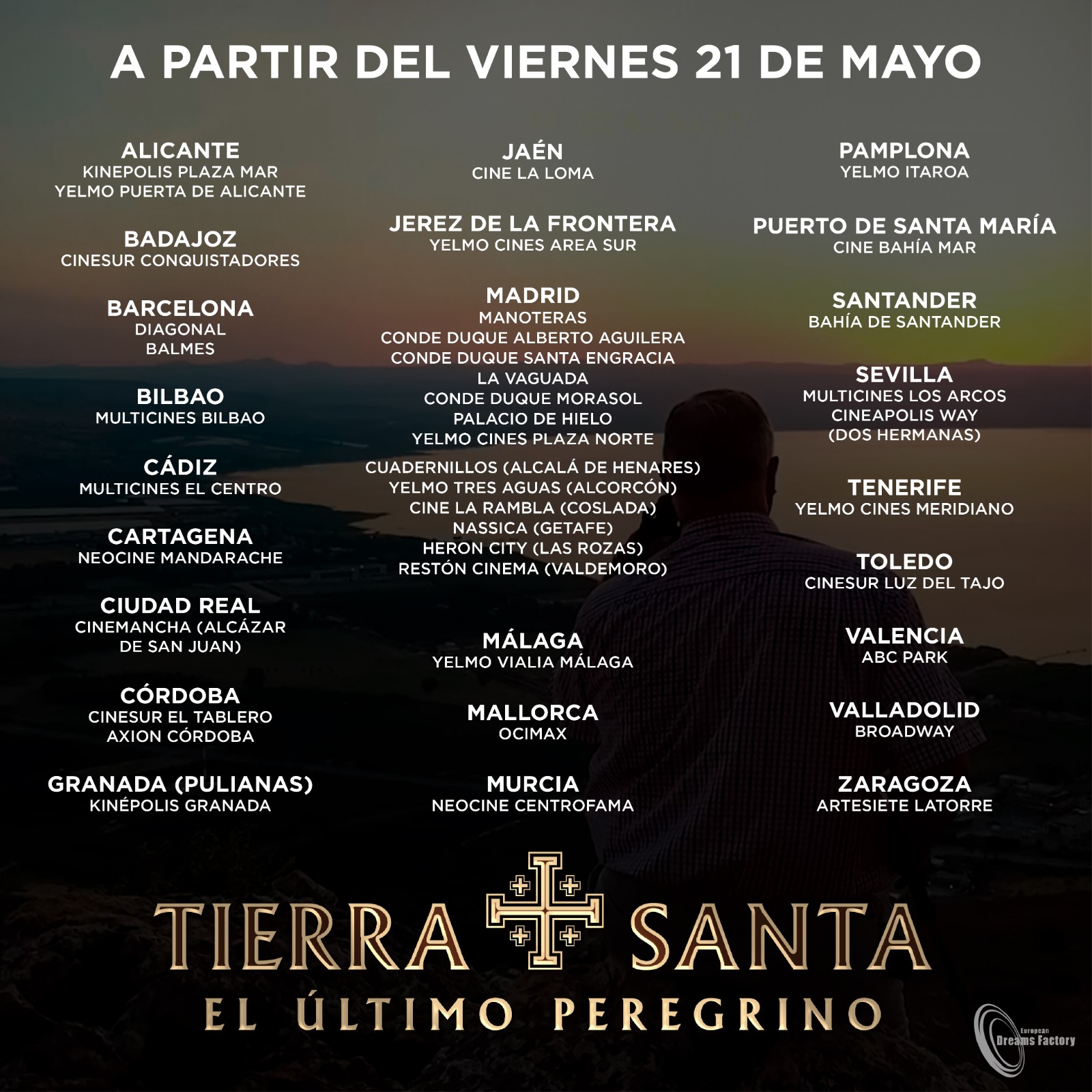 Cartelera cines estreno de la película